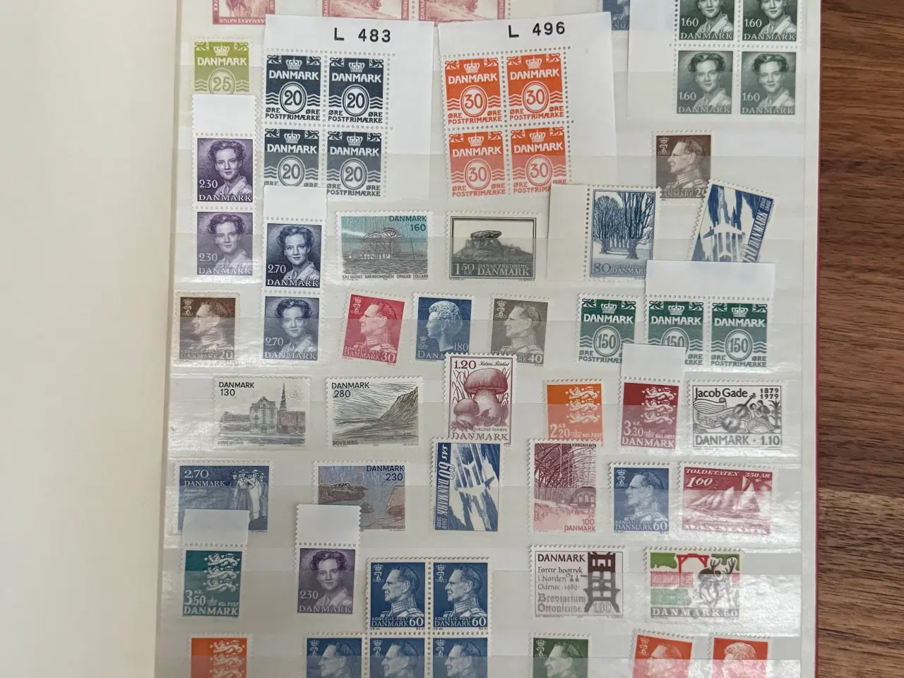 Billede 1 - Frimærke samling nye og brugte frimærker