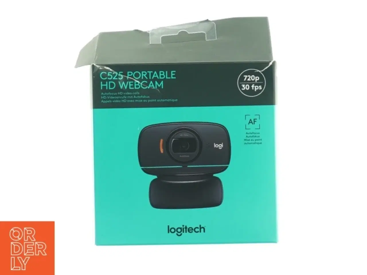 Billede 1 - Logitech HD Webcam og hovedtelefoner fra Logitech (str. 14 x 14 cm)