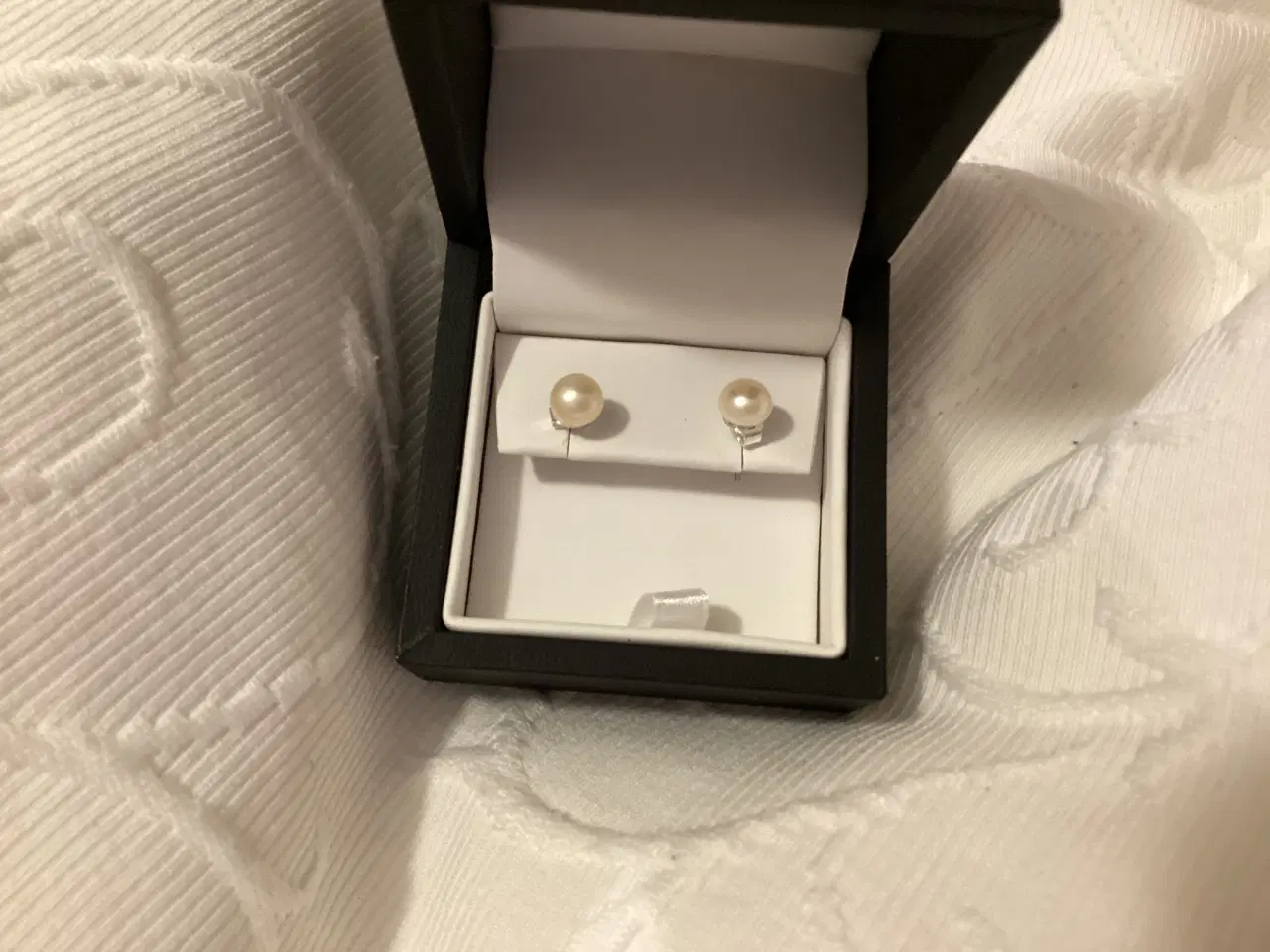 Billede 2 - Beautiful genuine pearl earrings