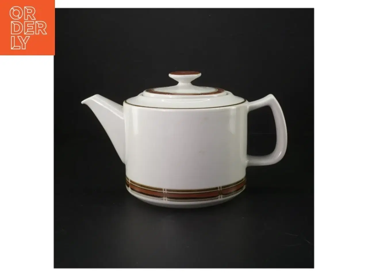 Billede 1 - Porcelæn tekande fra Desiree (str. H. 16 cm. ø. 15 cm)