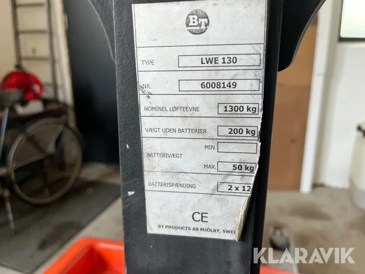 Billede 7 - El palleløfter BT LWE 130