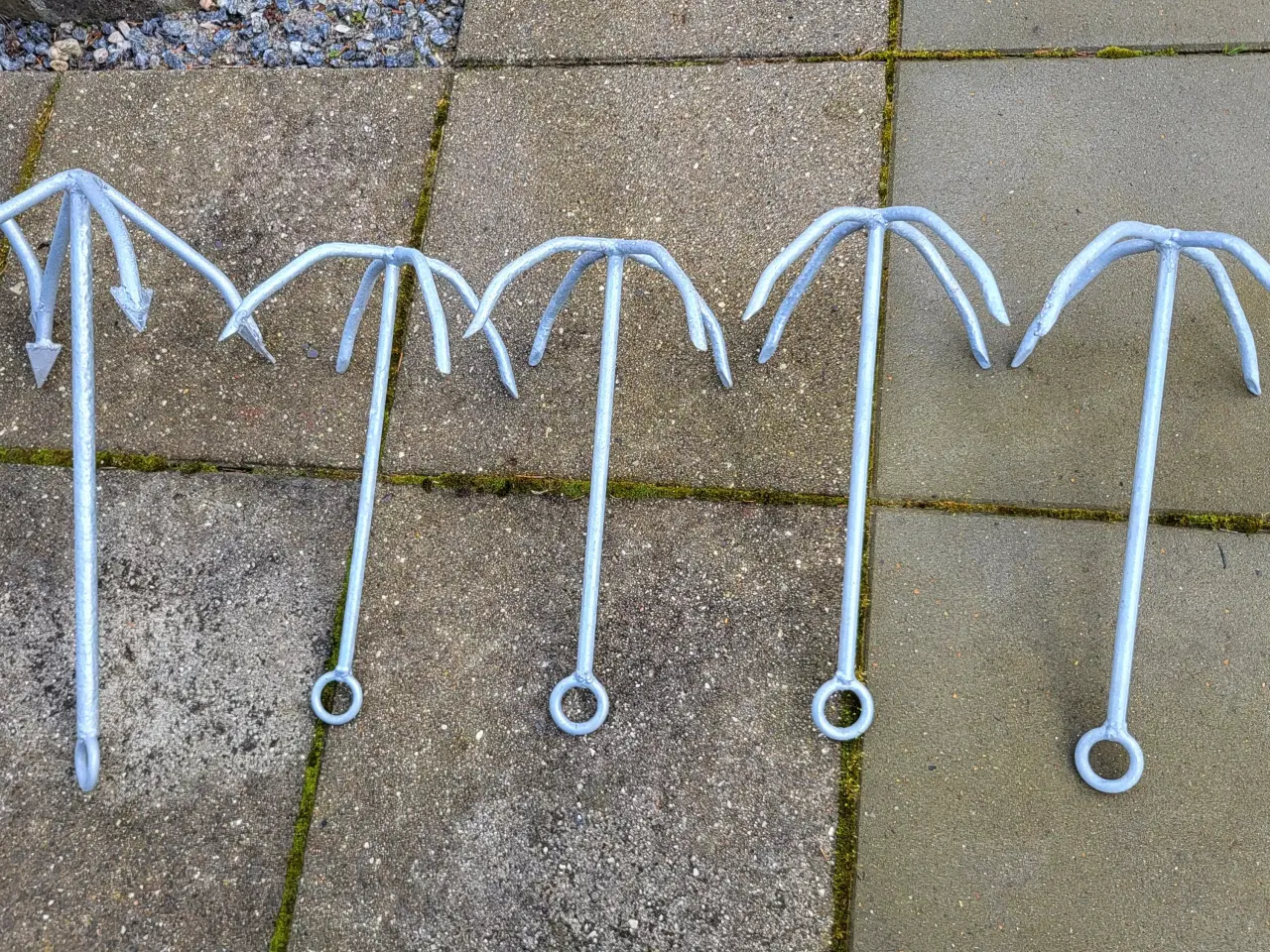 Billede 1 - Helt nye anker 2 Stk. 3 kg. og 4 Stk. 2 Kg