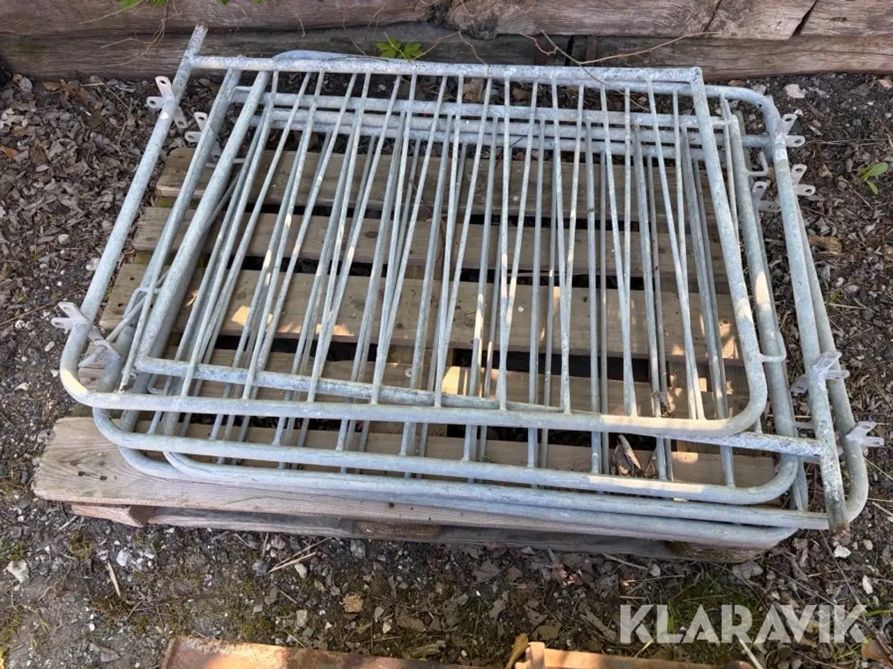 Billede 5 - Hegn galvaniserede 6 styk