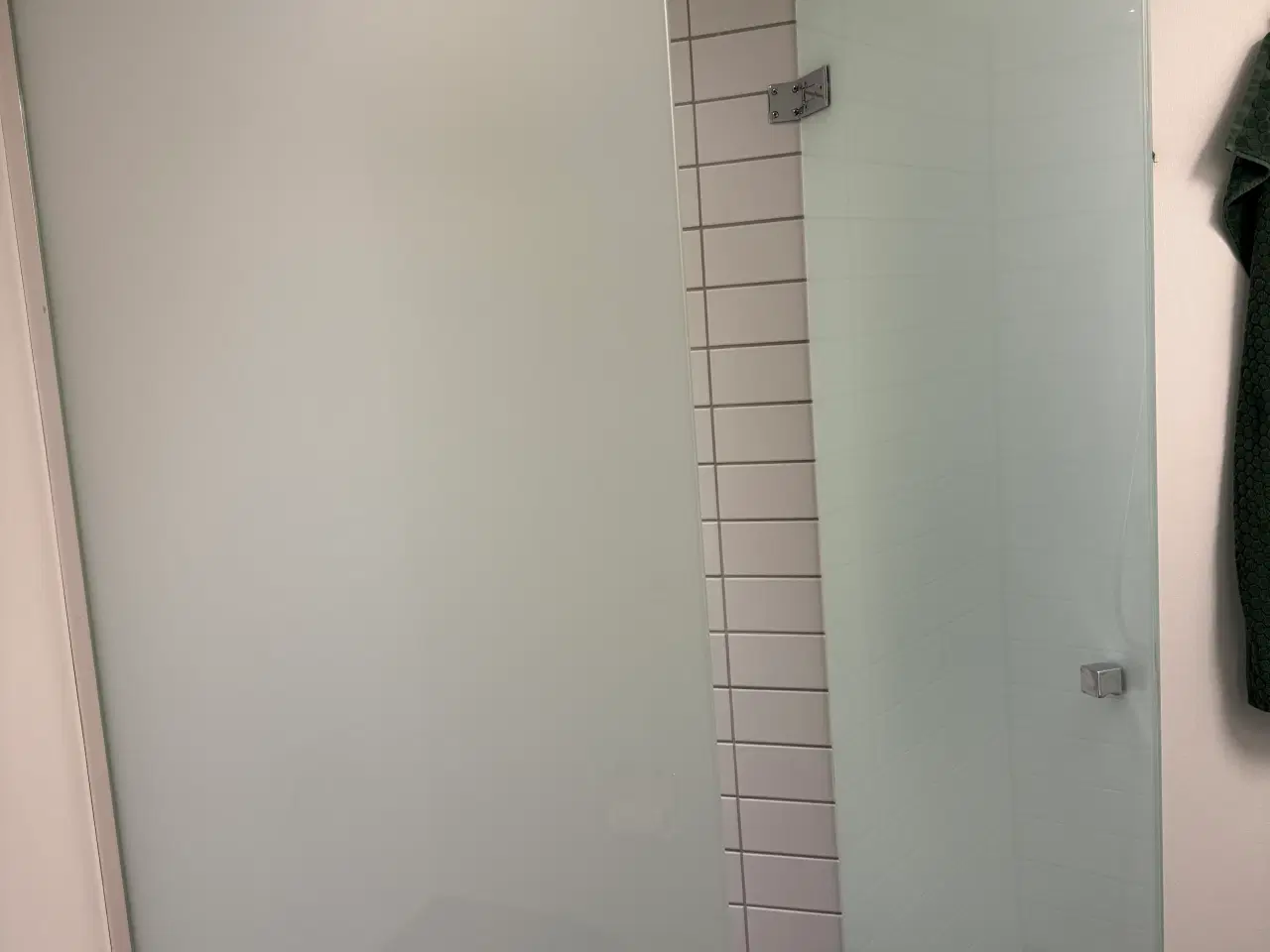 Billede 1 - Bruseniche mat. glas