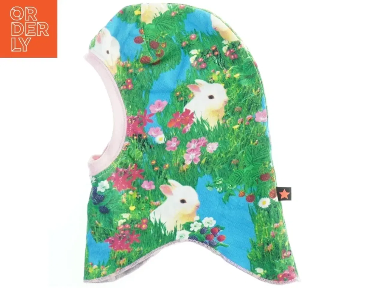 Billede 1 - Børnehue med kaninmønster fra Molo (str. 34x24 cm)