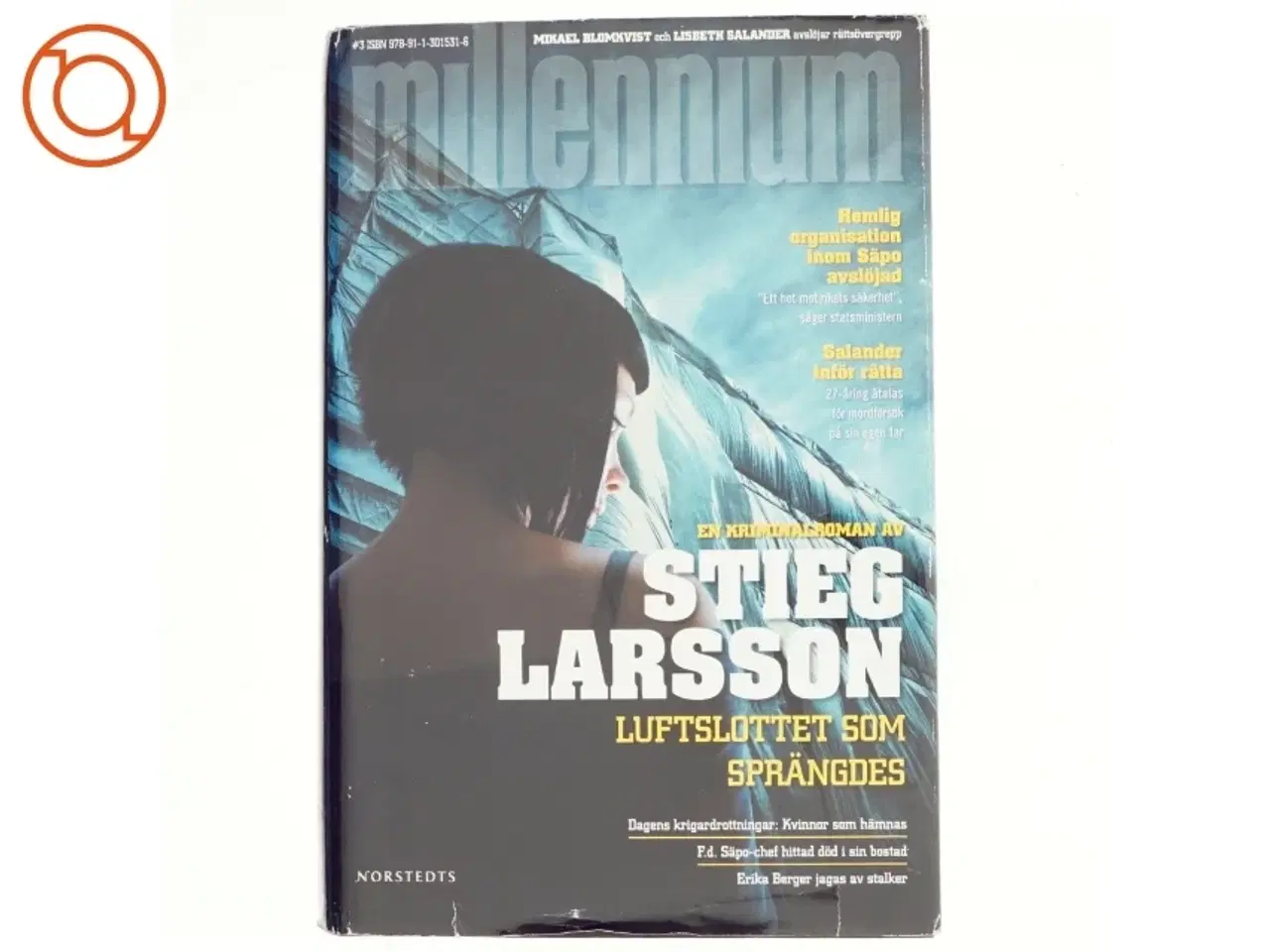 Billede 1 - Luftslottet som spr&#228;ngdes af Stieg Larsson (Bog)