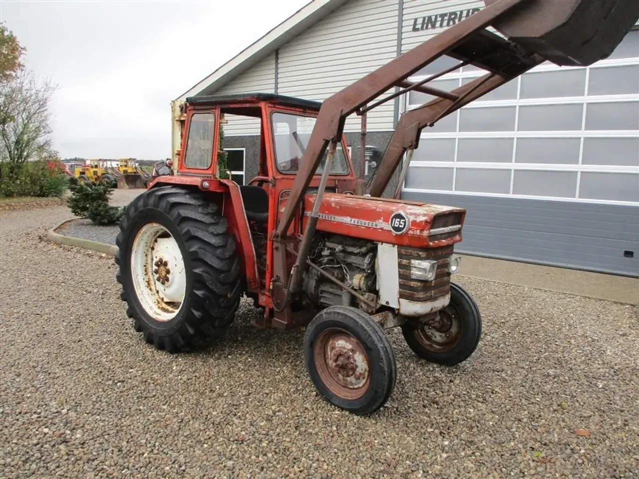 Billede 13 - Massey Ferguson 165 Med Trucktårn og Frontlæsser