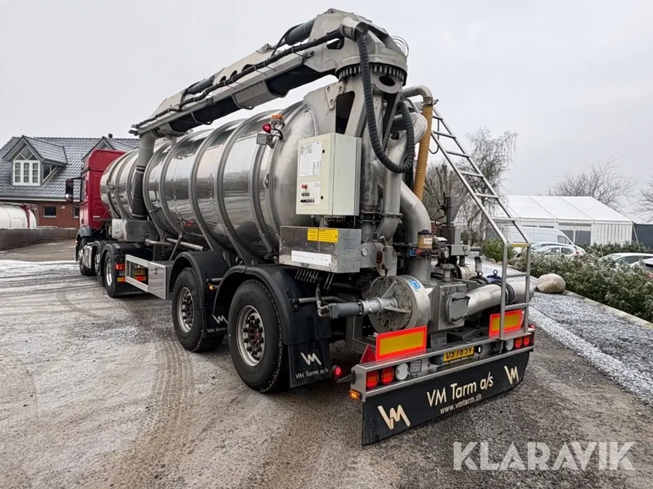 Billede 4 - Lastbil Mercedes-Benz Actros med gylletrailer