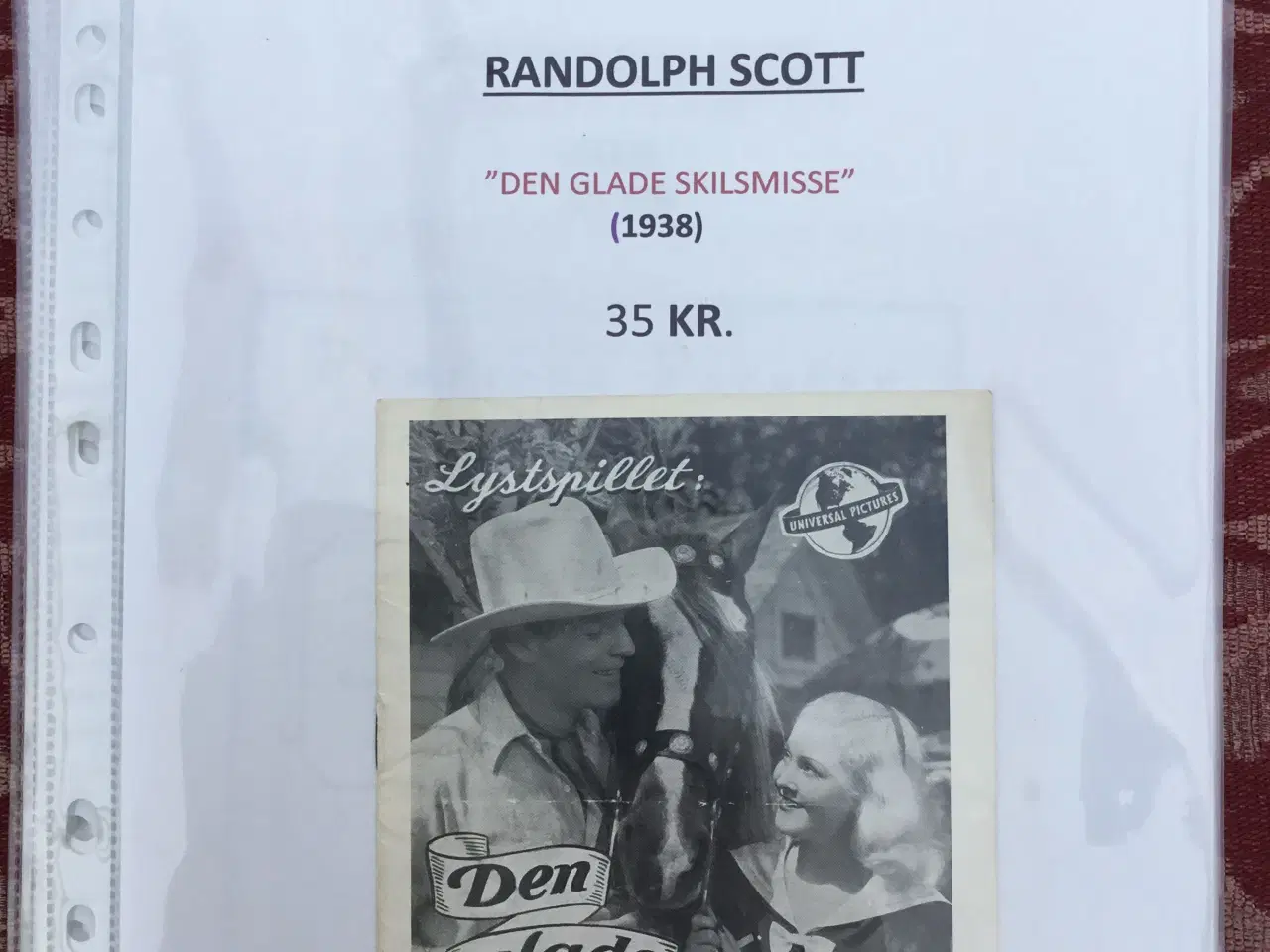 Billede 7 - FILMPR.  Randolph Scott - se pris