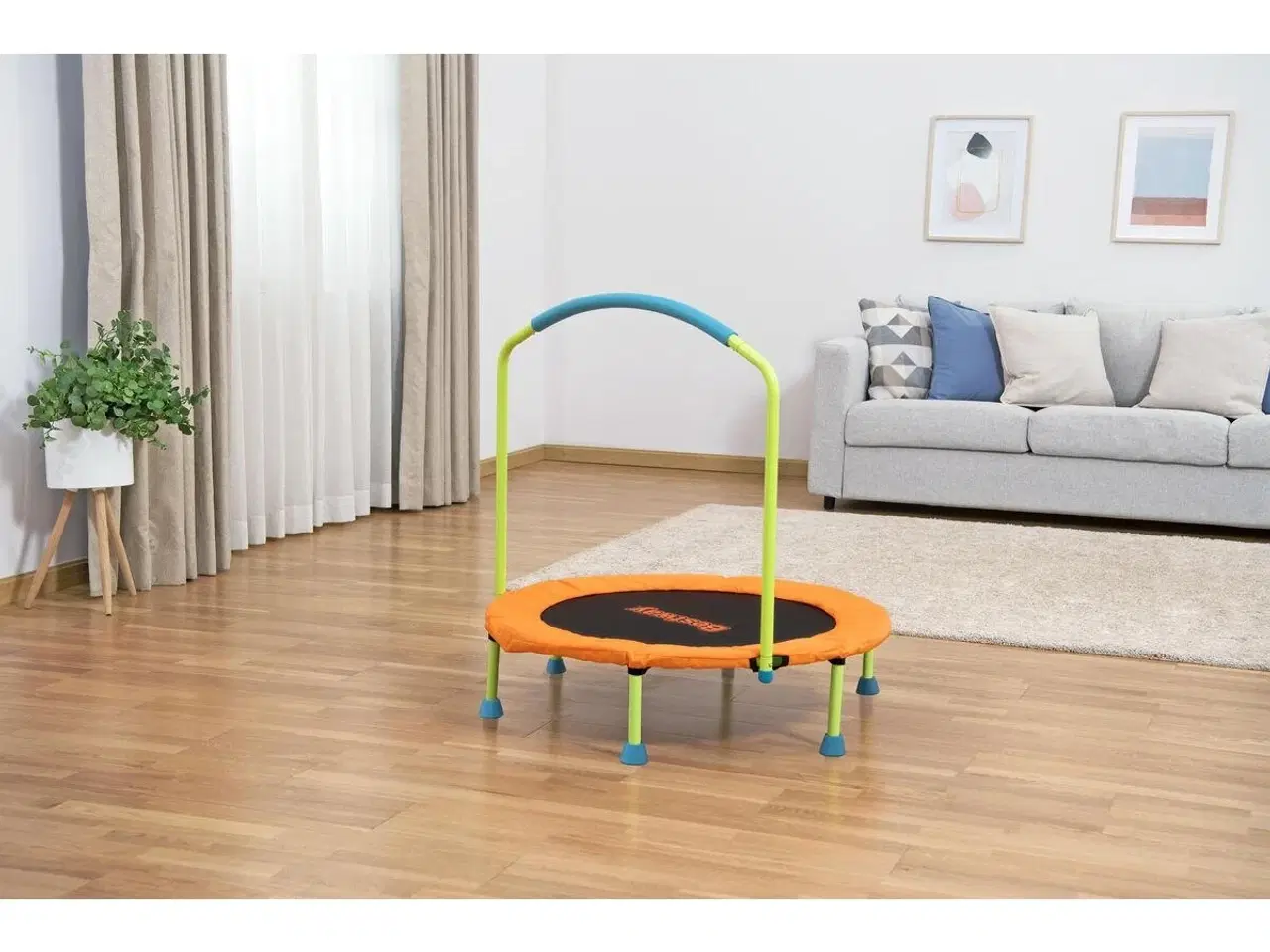 Billede 5 - Bestway hoppe-seng til børn 91 × 96 cm - multifarvet (+3 år)