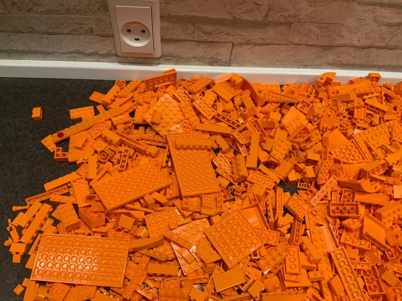 Billede 5 - Lego orange klodser