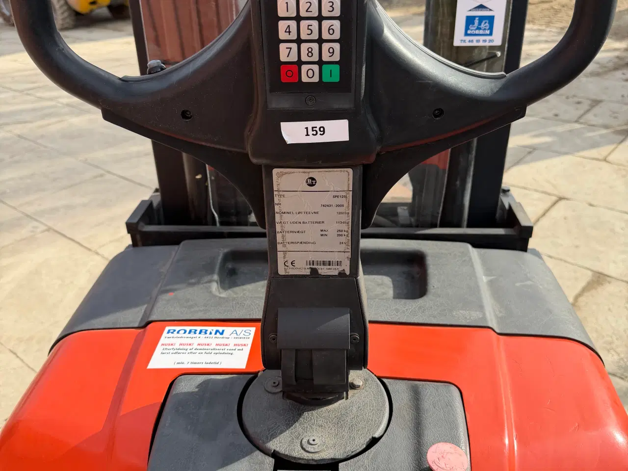 Billede 4 - Elektrisk stabler med ståplade