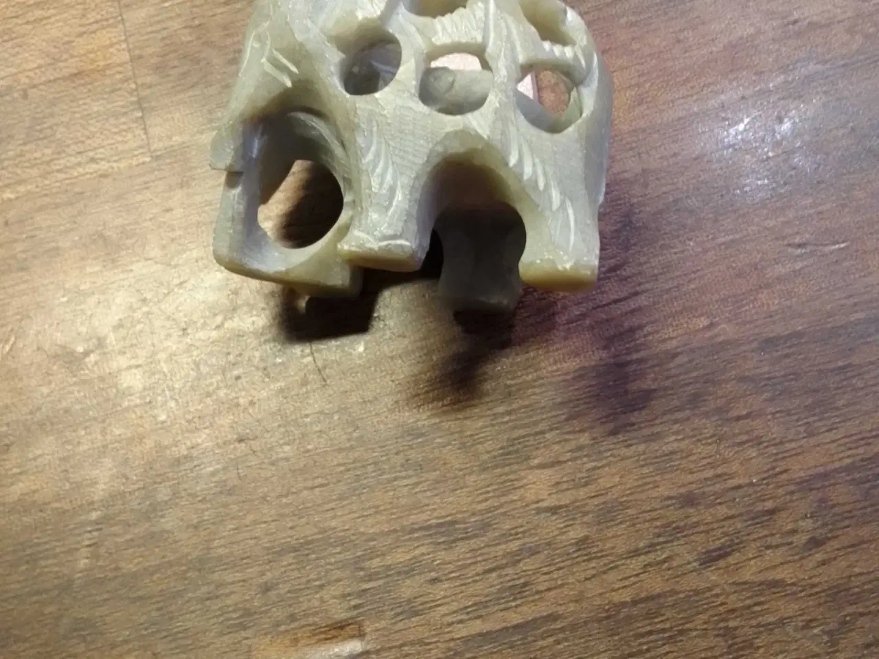 Billede 6 - Miniature elefant til fx sættekasse. I sten