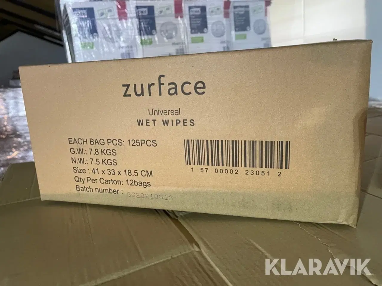 Billede 4 - Vådservietter Zurface 432 styk.