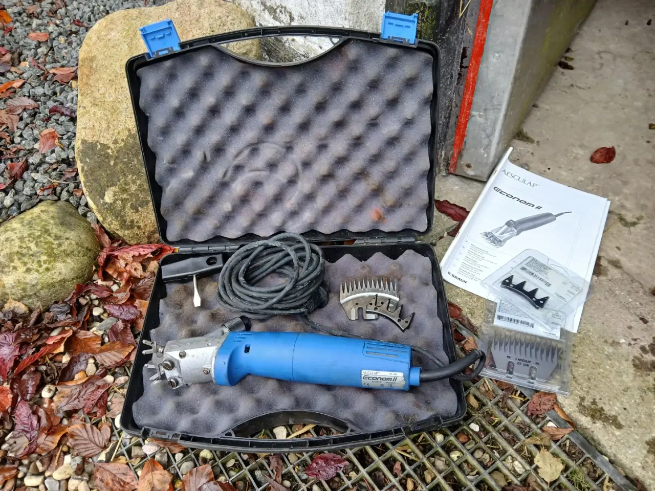 Billede 1 - Aesculap Econom2 elektrisk Fåreklipper m/ Tilbehør