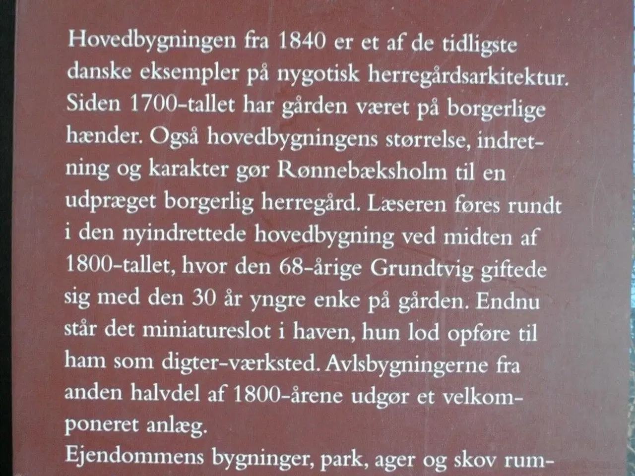 Billede 3 - rønnebæksholm - en herregård ved næstved, af john 