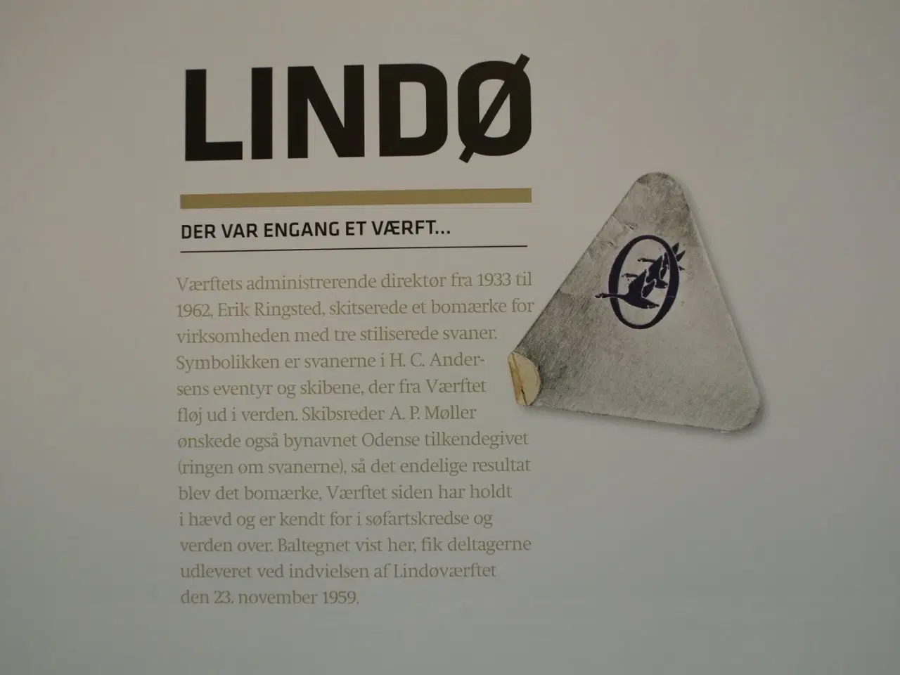 Billede 3 - lindø - der var engang et værft, red. af steen sch