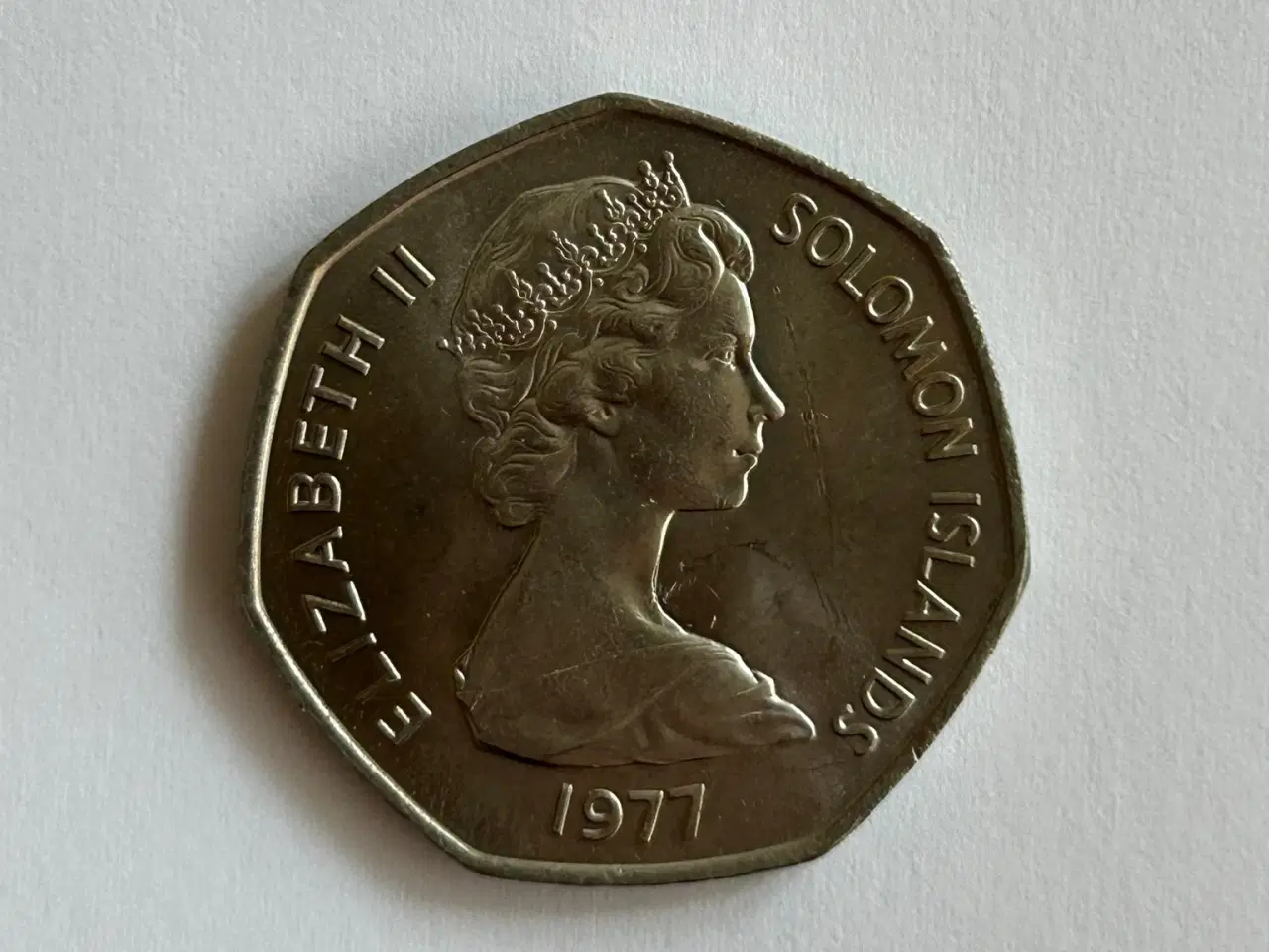 Billede 2 - 1 Dollar Solomon Islands 1977