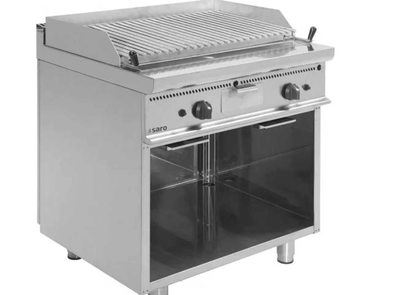 Billede 1 - Gas lavastensgrill – 400 x 700 x 850 mm