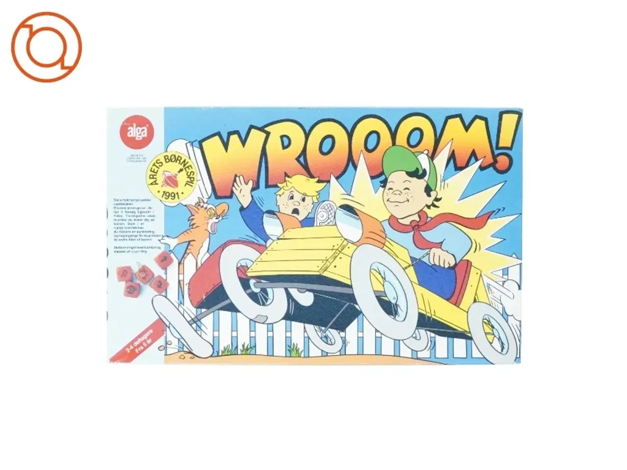 Billede 1 - Wrooom brætspil fra Alga (str. 38 x 24 cm)