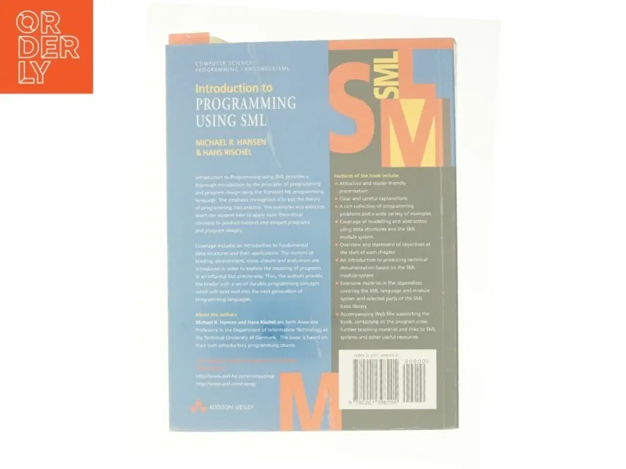 Billede 2 - Introduction to Programming Using SML (International Computer Science Series) af Hansen, Michael / Rischel, Hans (Bog)