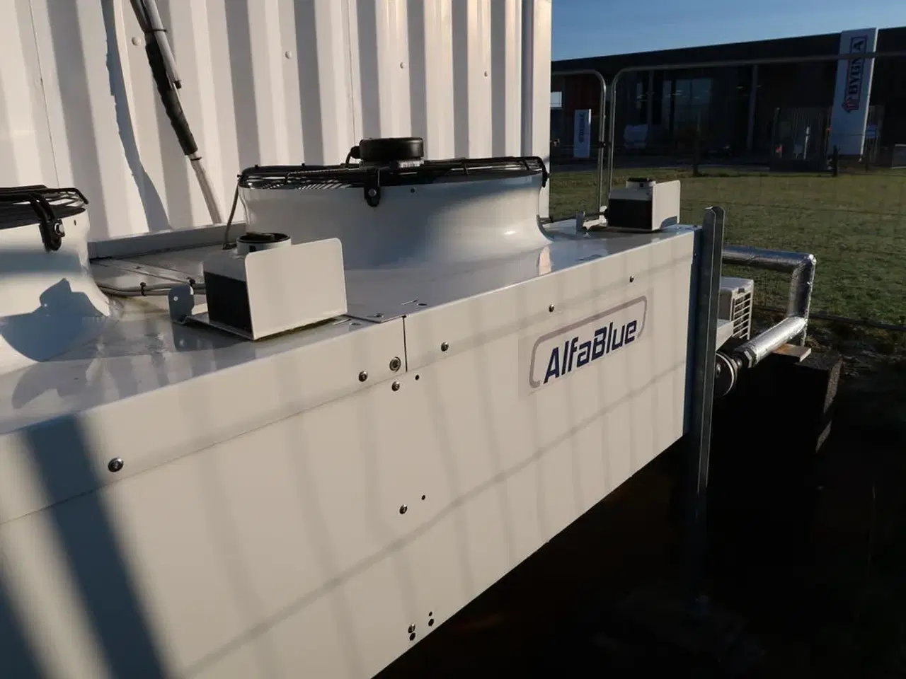 Billede 80 - 20 fods isolering container indrettet som testcenter af overskudsvarme (læs beskrivelse)