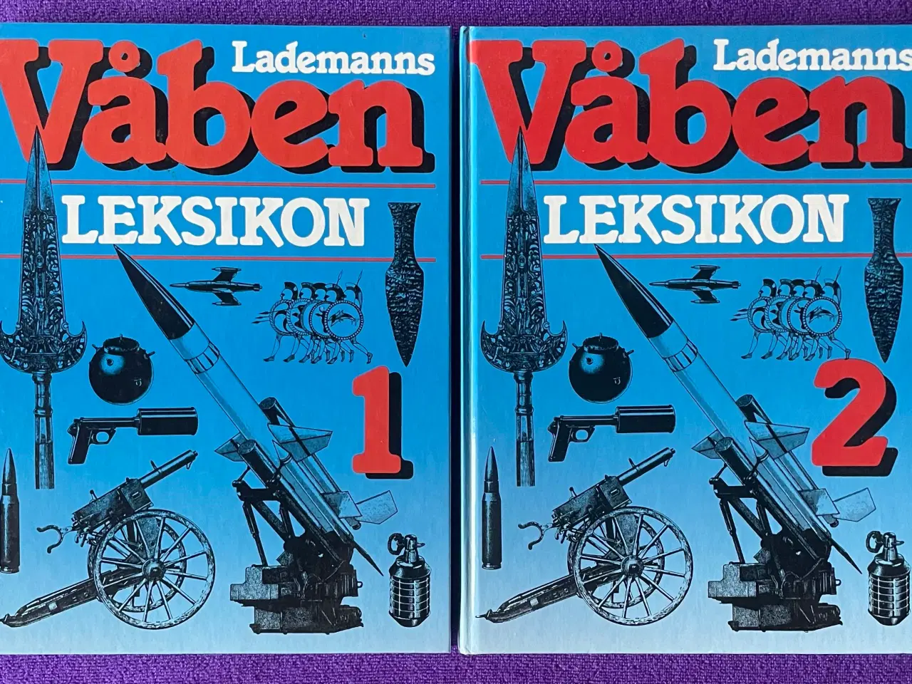 Billede 1 - Lademanns Våben leksikon 1 + 2