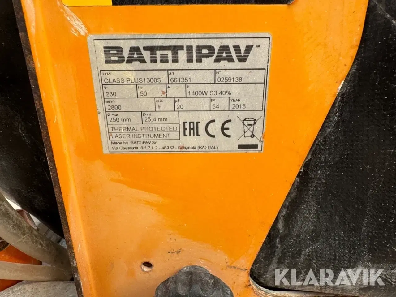 Billede 2 - Fliseskærer Battipav CLASS PLUS 1300S