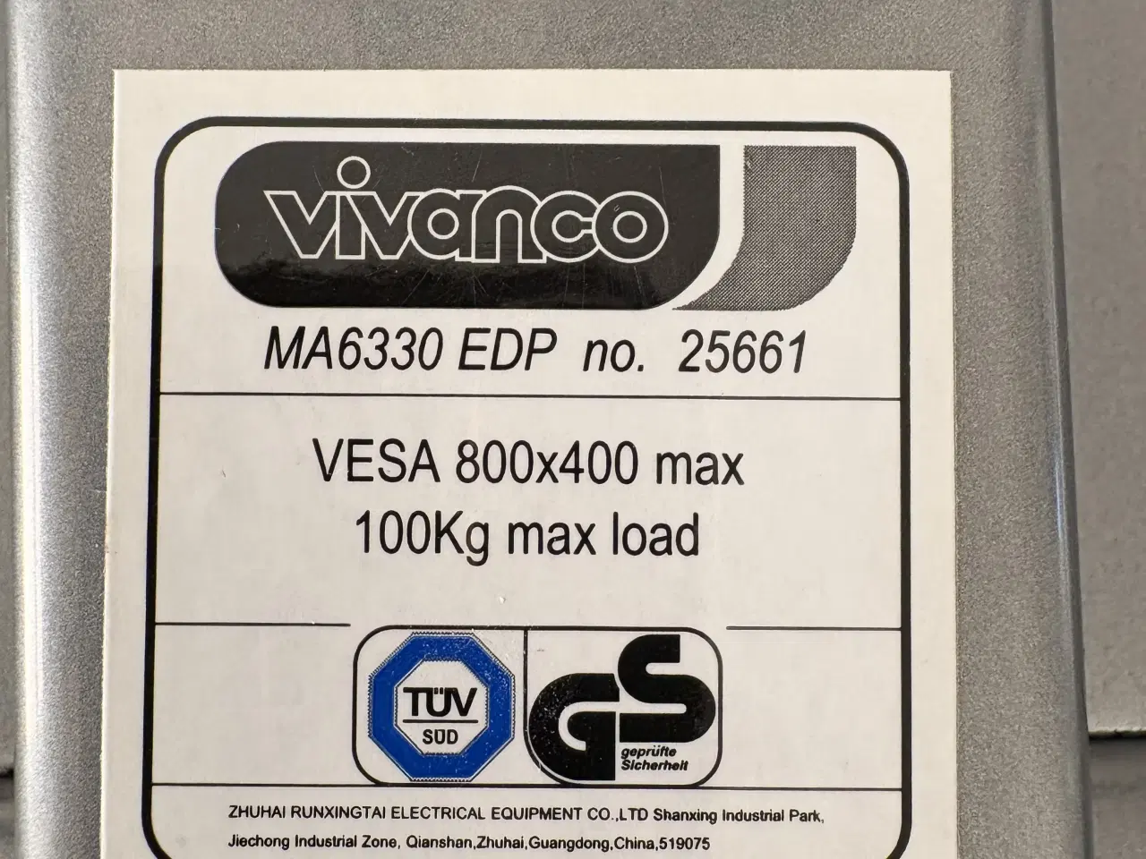 Billede 6 - Titan Vivanco tv-ophæng