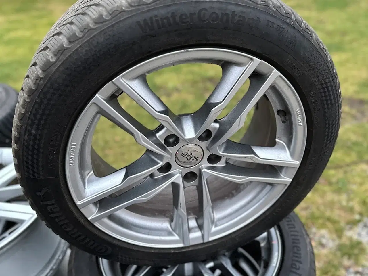 Billede 2 - 17", 5x112 R17 med 225/50 Continental vinterdæk