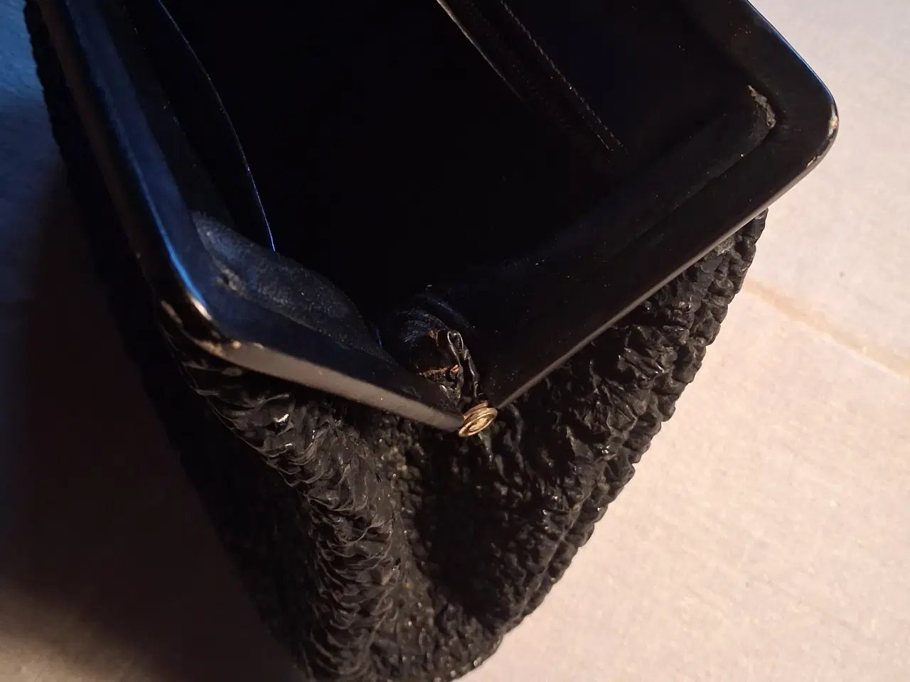 Billede 3 - Dame taske i struds skind