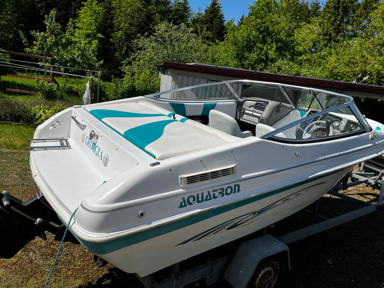 Billede 2 - 135HK Aquatron Speedbåd m. Trailer