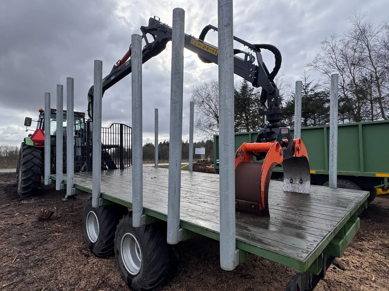 Billede 4 -  UNIK BMF 8T2 Pro Skovvogn (8T) – Som ny!