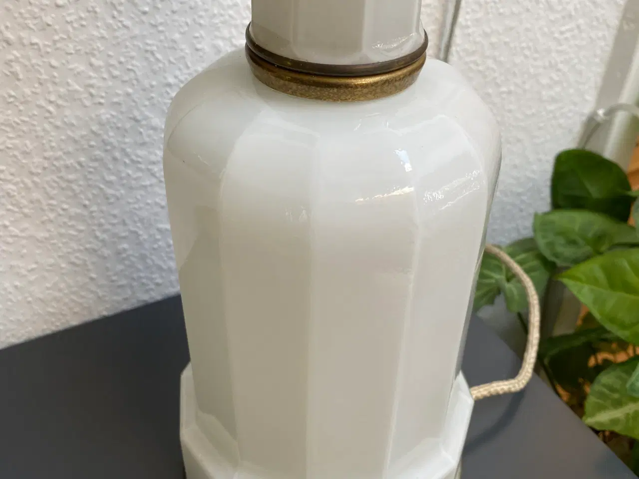 Billede 2 - Heiberg opalglas bordlampe