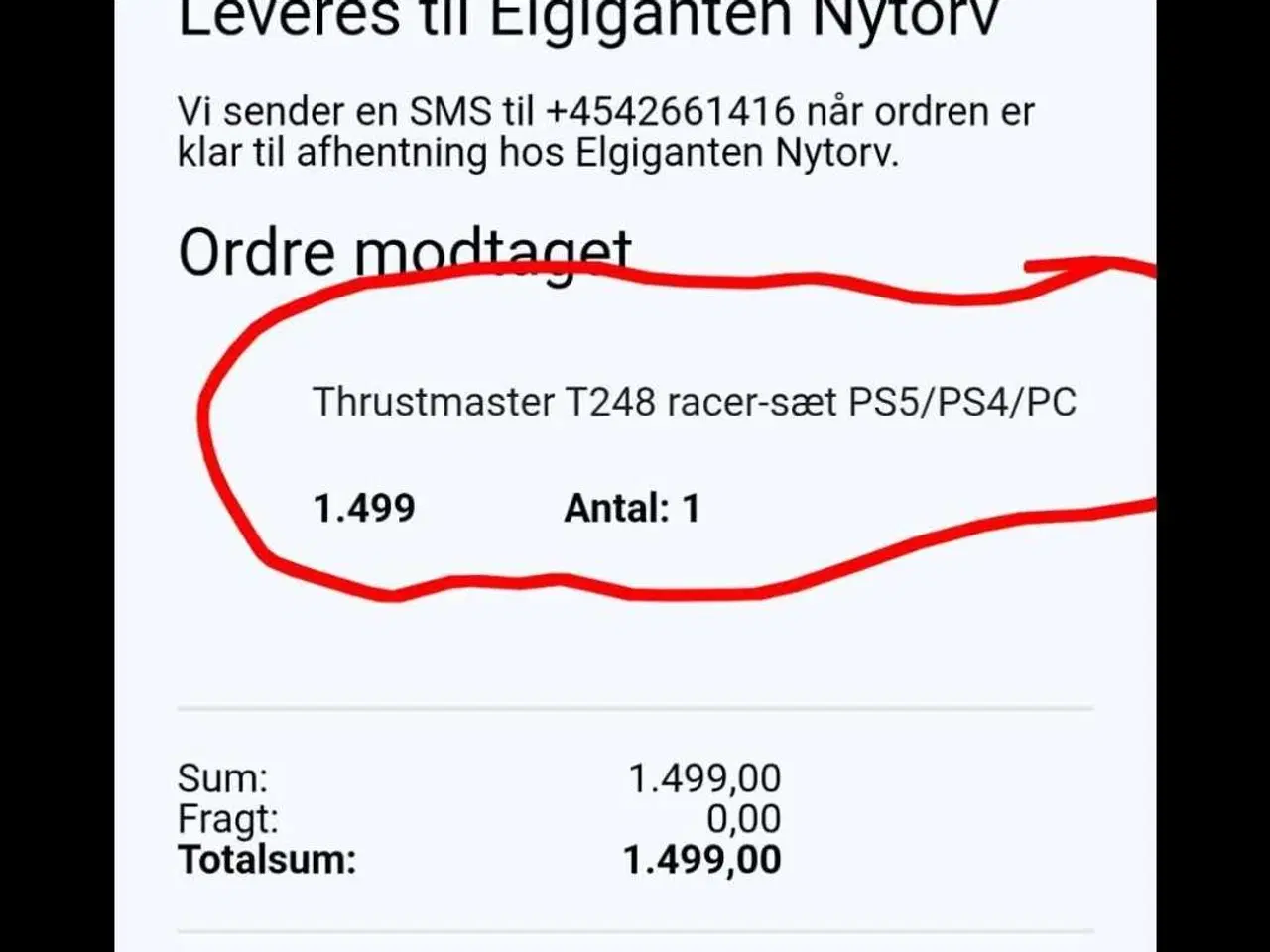 Billede 3 - Rat og pedal sæt