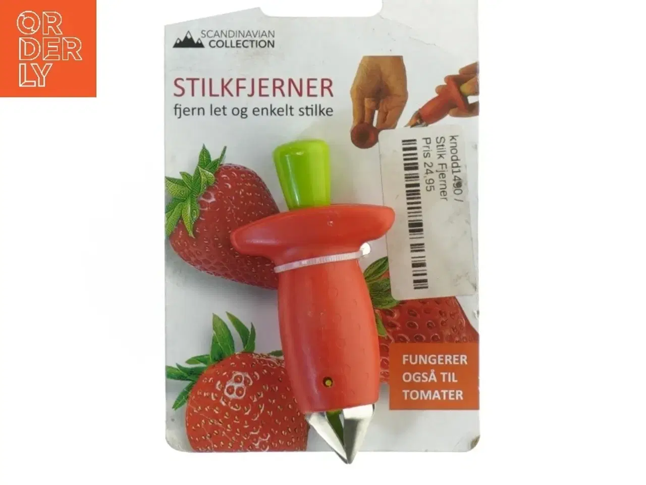 Billede 1 - Jordbærstilkfjerner fra Scandinavian Collection (str. 10 cm)