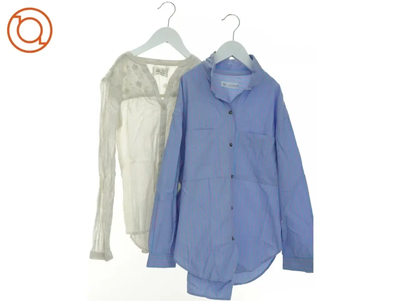 Billede 1 - Skjorte fra hhv. Zara og Pieces (2 stk.) (str. 152 cm)