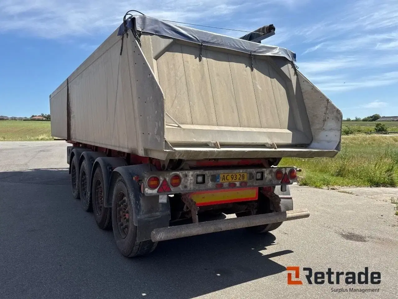Billede 4 - Kel-Berg 4 akslet Tiptrailer