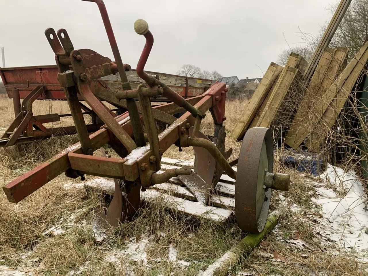 Billede 3 - Tofuret 14 tommer plov