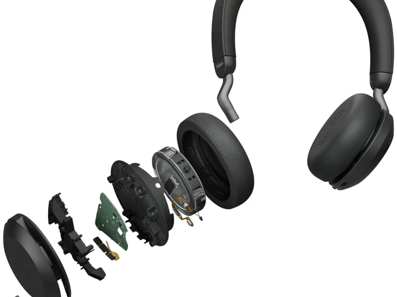 Billede 7 - Jabra Evolve2 75 professionelt headset.