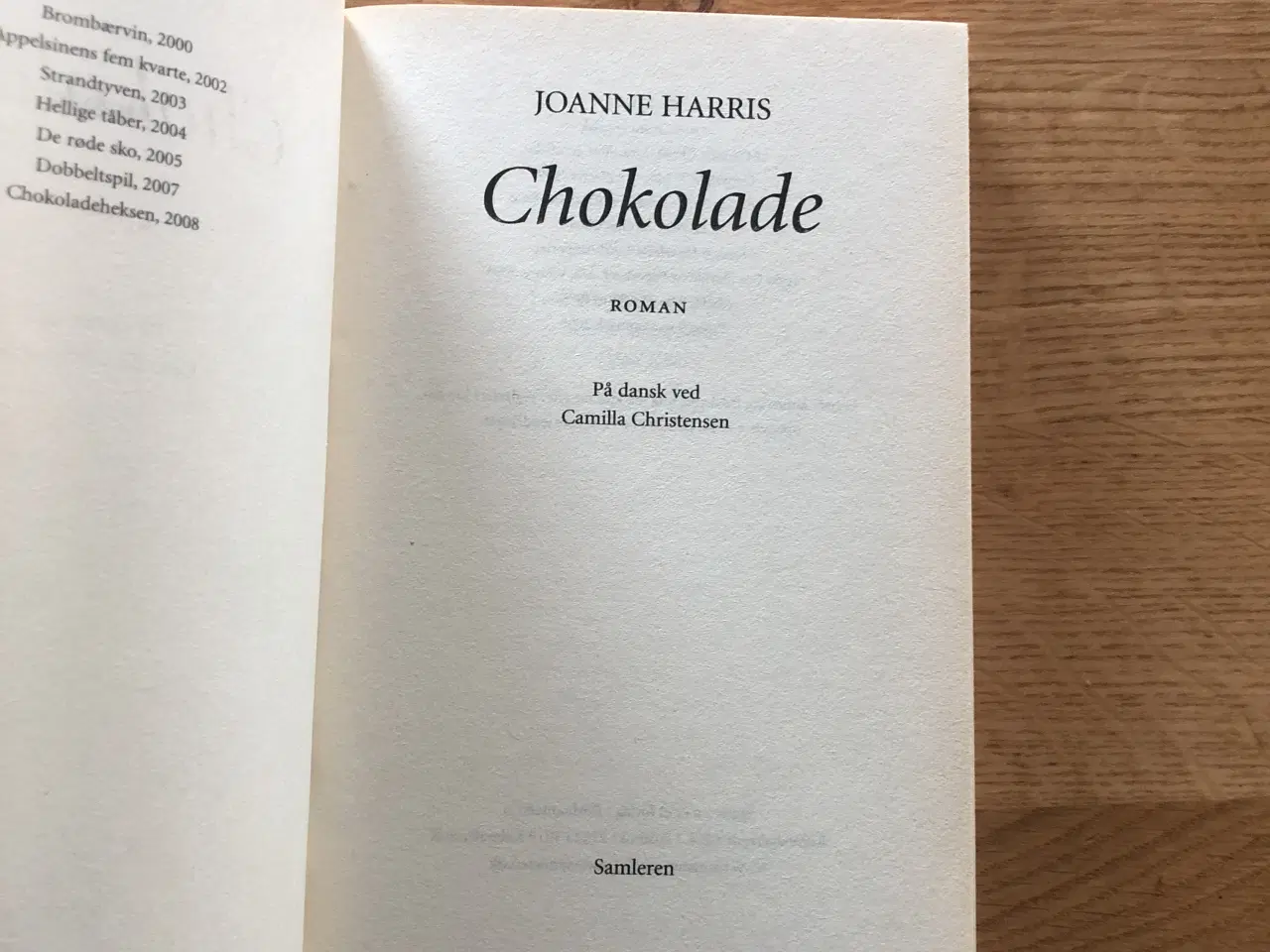 Billede 2 - Joanne Harris: Chokolade