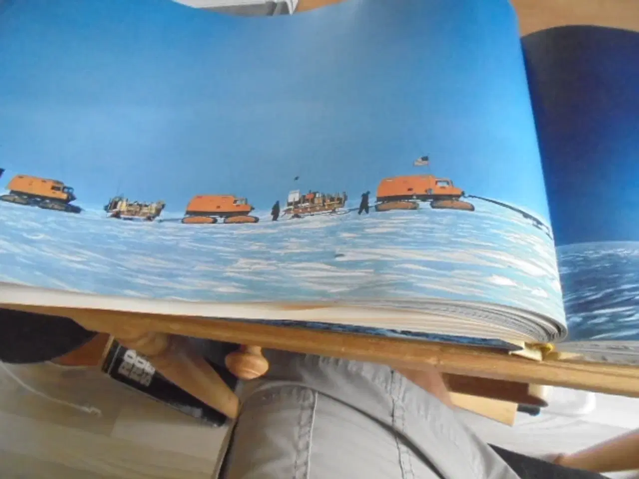 Billede 6 - Antarctica – flot gammel bog  