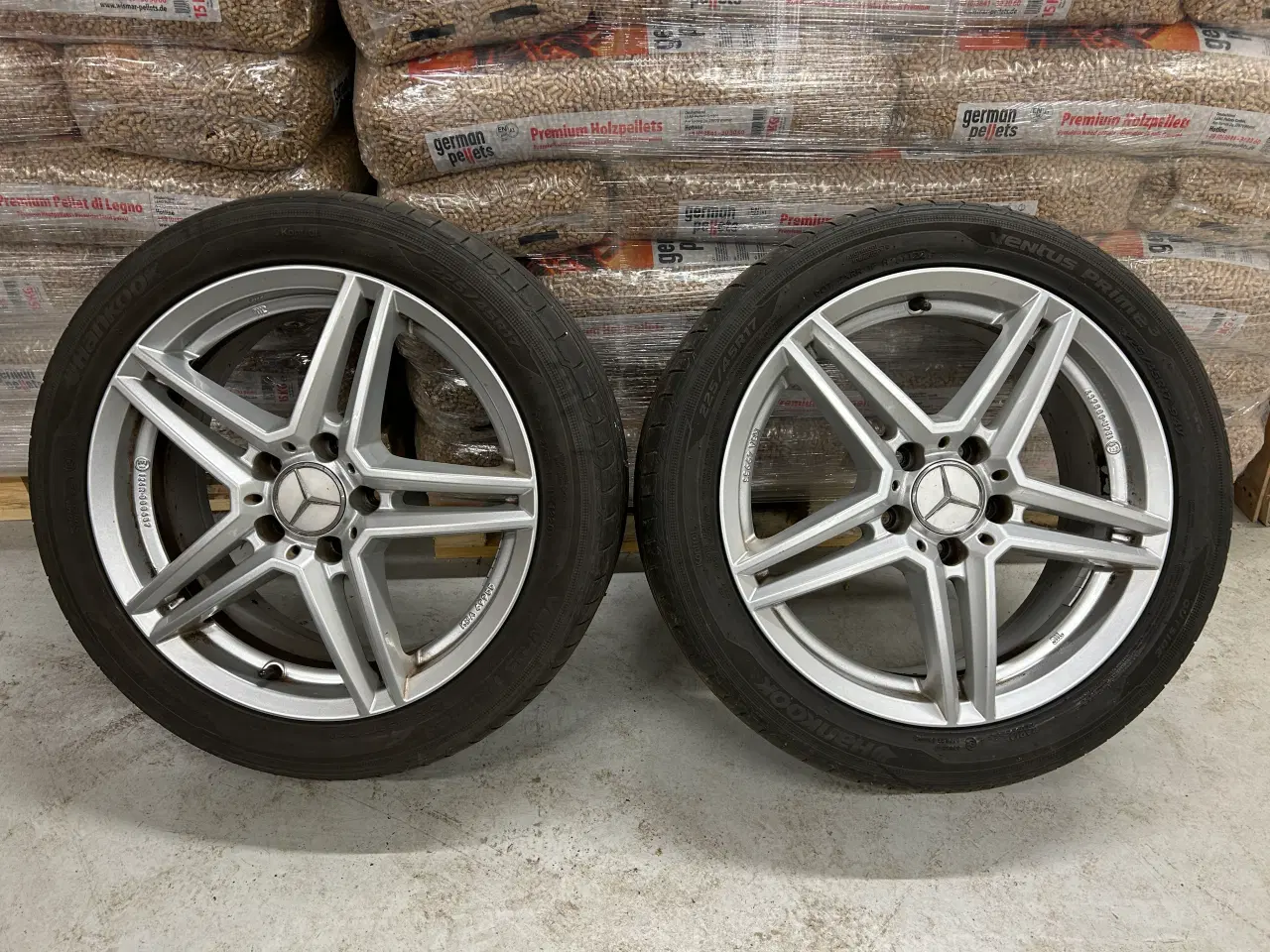 Billede 2 - Mercedes 17” alufælge 