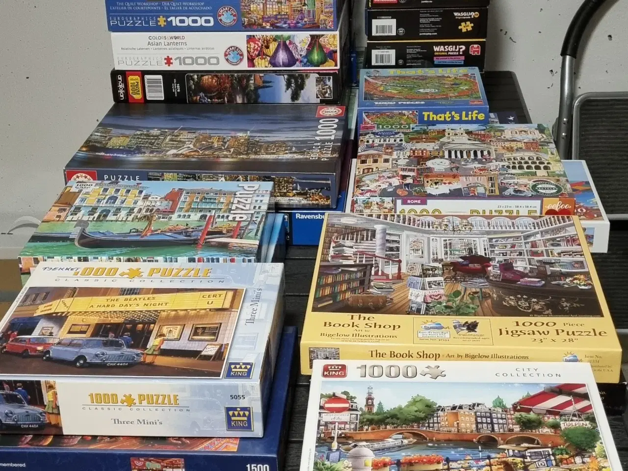 Billede 1 - Forskellige puslespil