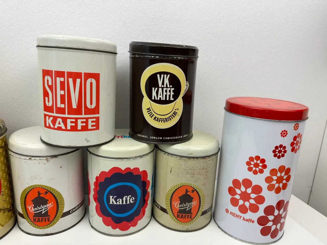 Billede 4 - Div. retro kaffedåser / dåser