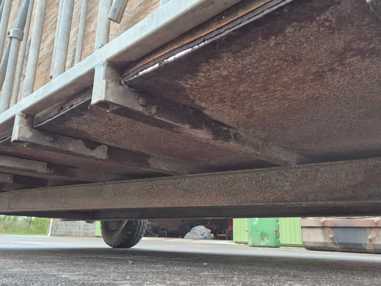 Billede 4 - Kreaturvogn Galvaniseret