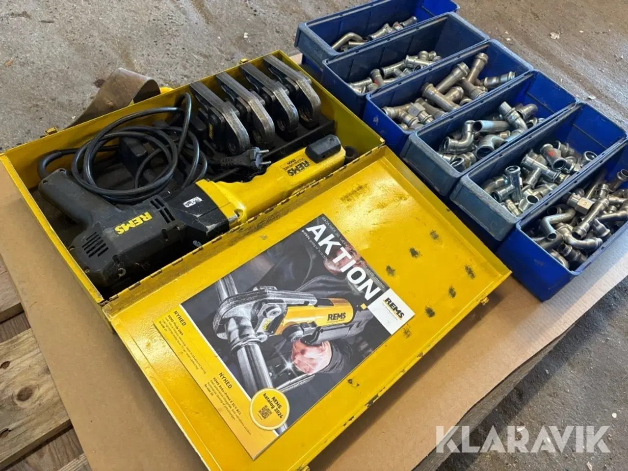 Billede 3 - Rørpresser sæt Rems Power-Press 2000