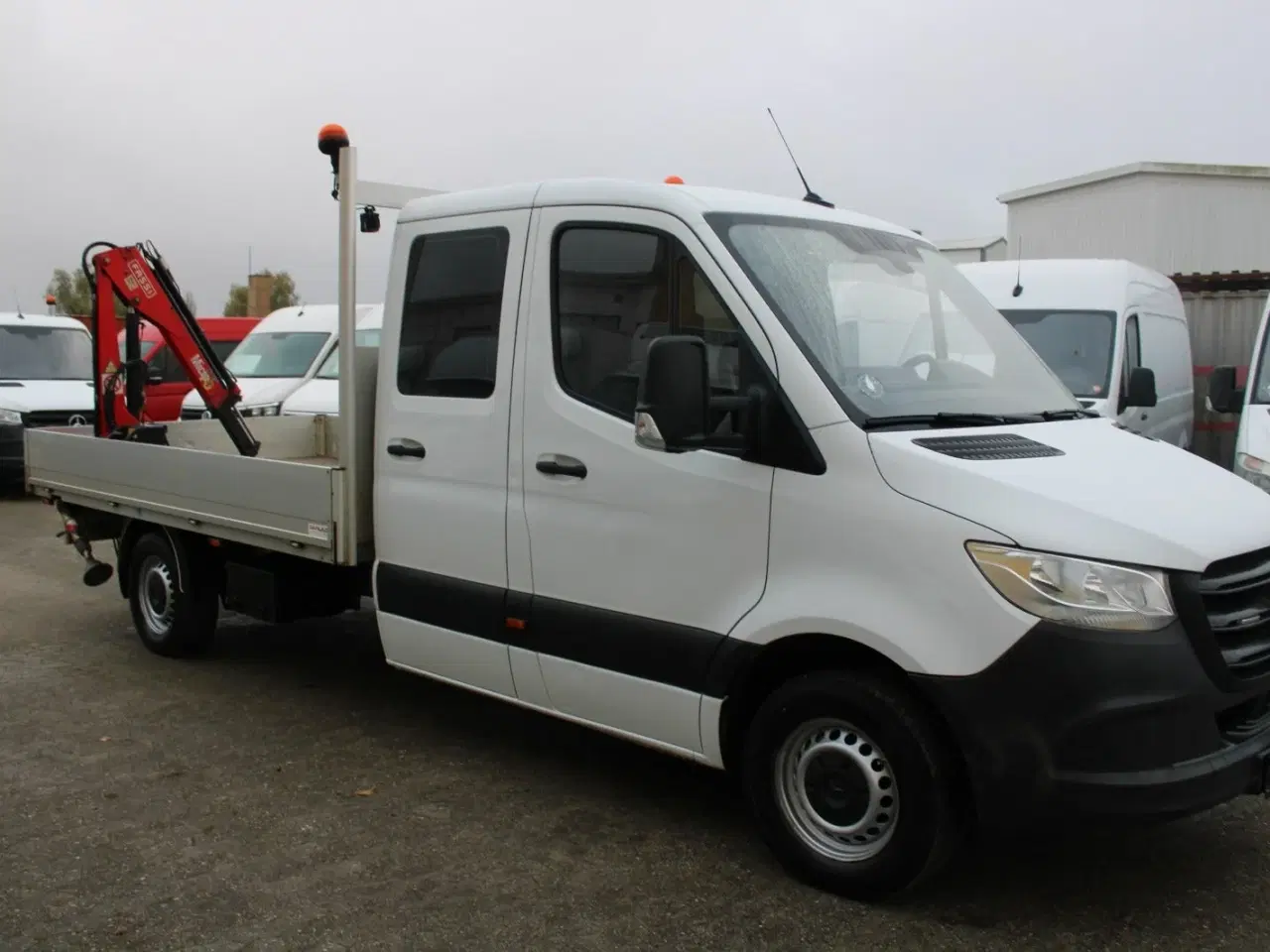 Billede 3 - Mercedes Sprinter 316 2,2 CDi A3 Mandskabsvogn m/lad aut. RWD