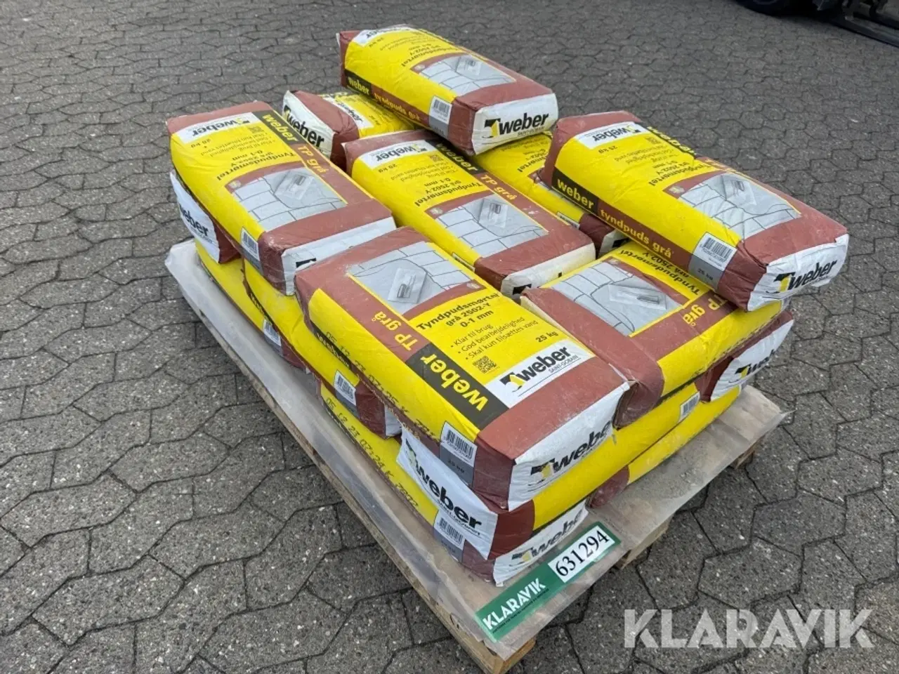 Billede 5 - Tyndpudsmørtel Weber 2502-Y