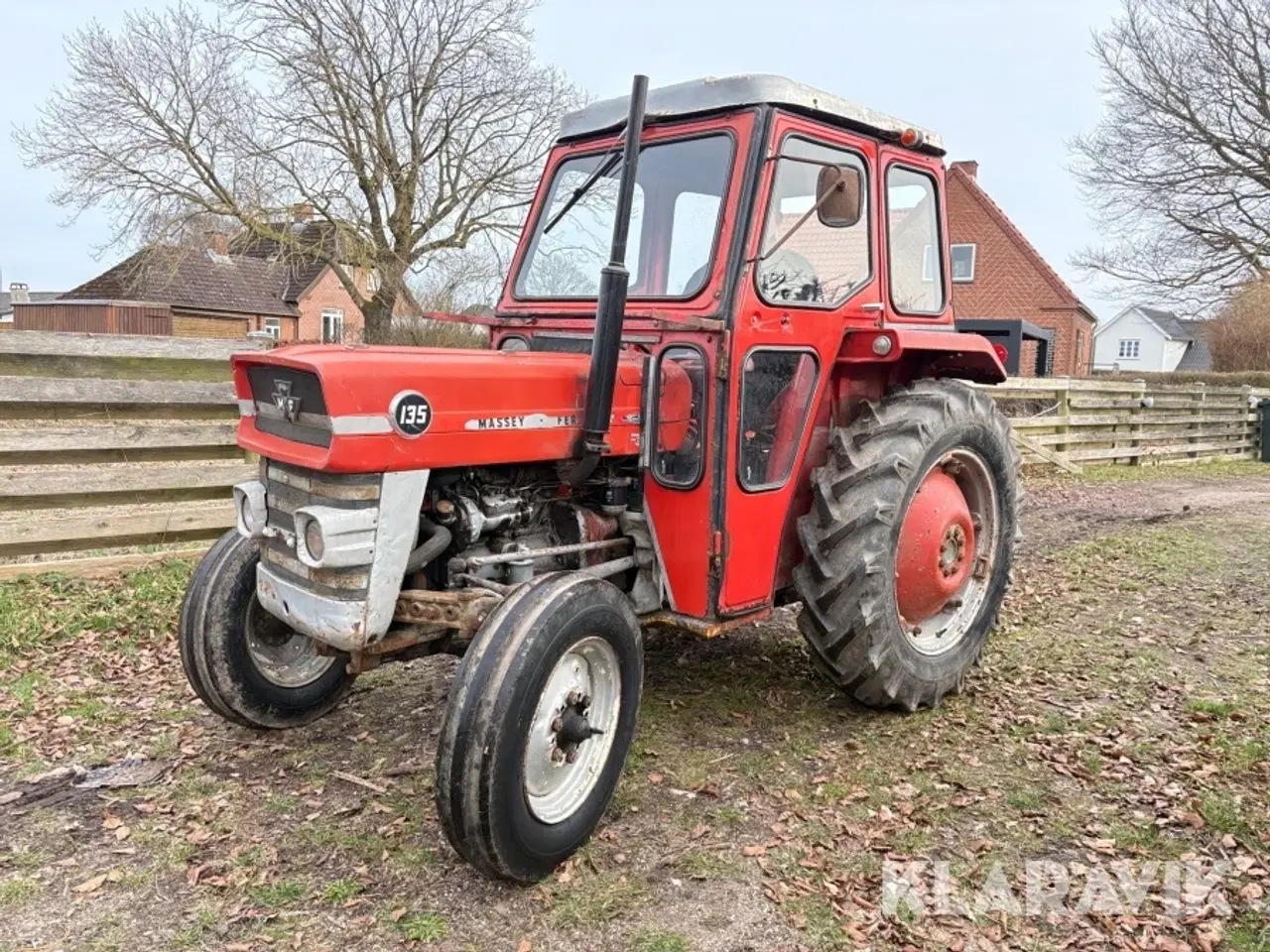 Billede 1 - Veterantraktor Massey Ferguson 135